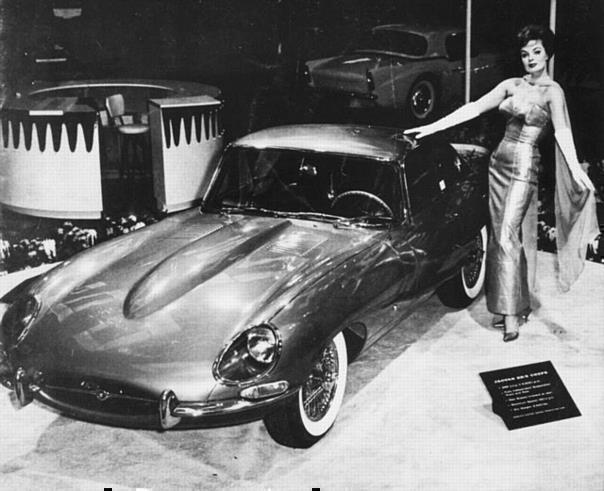 1961 Intro of E-Type, New York Auto Show